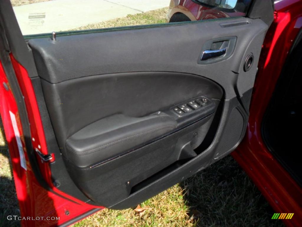 2011 Dodge Charger SE Black Door Panel Photo #44992926