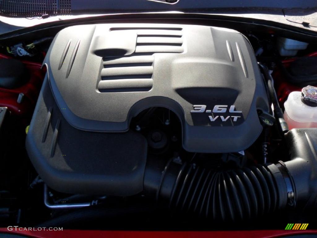 2011 Dodge Charger SE 3.6 Liter DOHC 24-Valve VVT Pentastar V6 Engine Photo #44993186