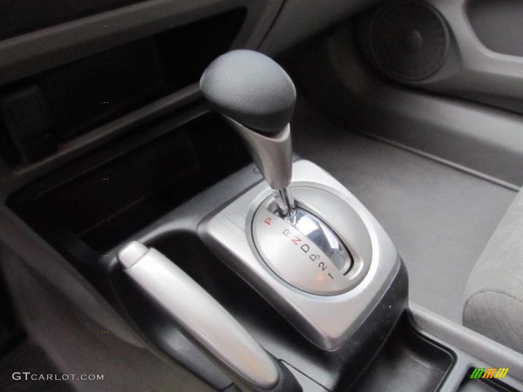 2007 Civic LX Coupe - Royal Blue Pearl / Gray photo #11