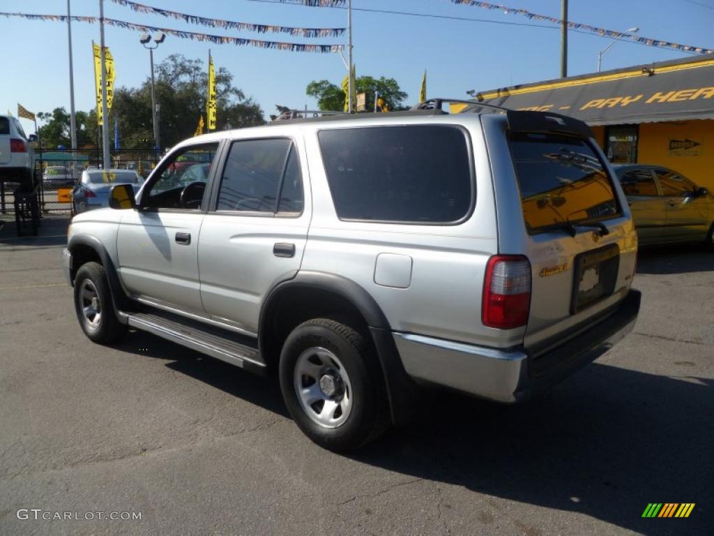 1999 4Runner  - Millennium Silver Metallic / Gray photo #4