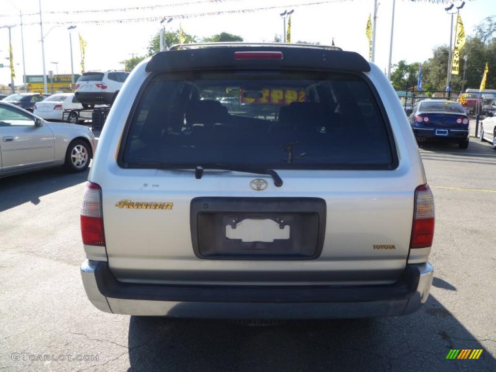 1999 4Runner  - Millennium Silver Metallic / Gray photo #5