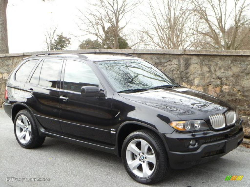 Black Sapphire Metallic 2006 BMW X5 4.4i Exterior Photo #44999770