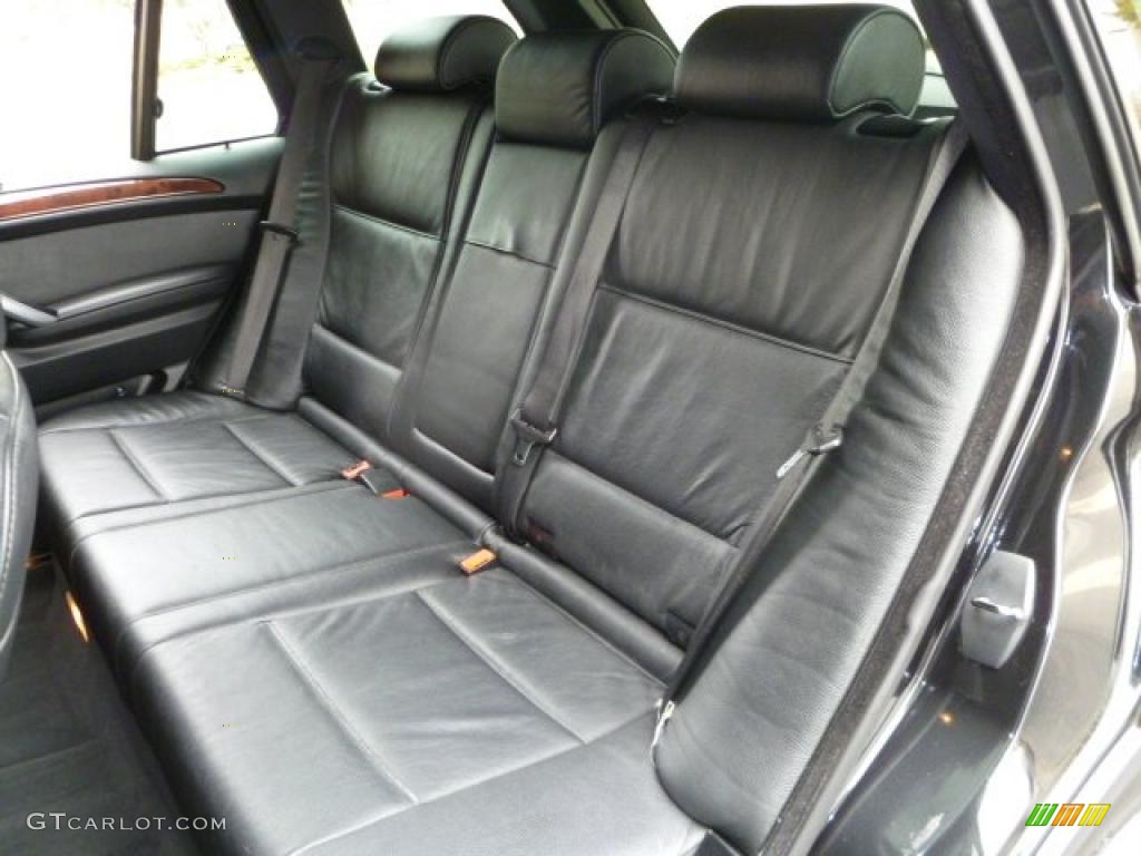 Black Interior 2006 BMW X5 4.4i Photo #44999830