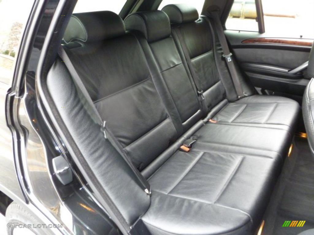 Black Interior 2006 BMW X5 4.4i Photo #44999986