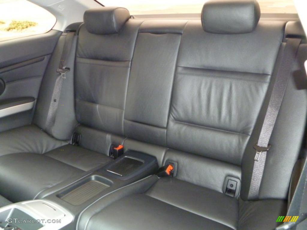 Black Interior 2009 BMW 3 Series 335i Coupe Photo #45000150