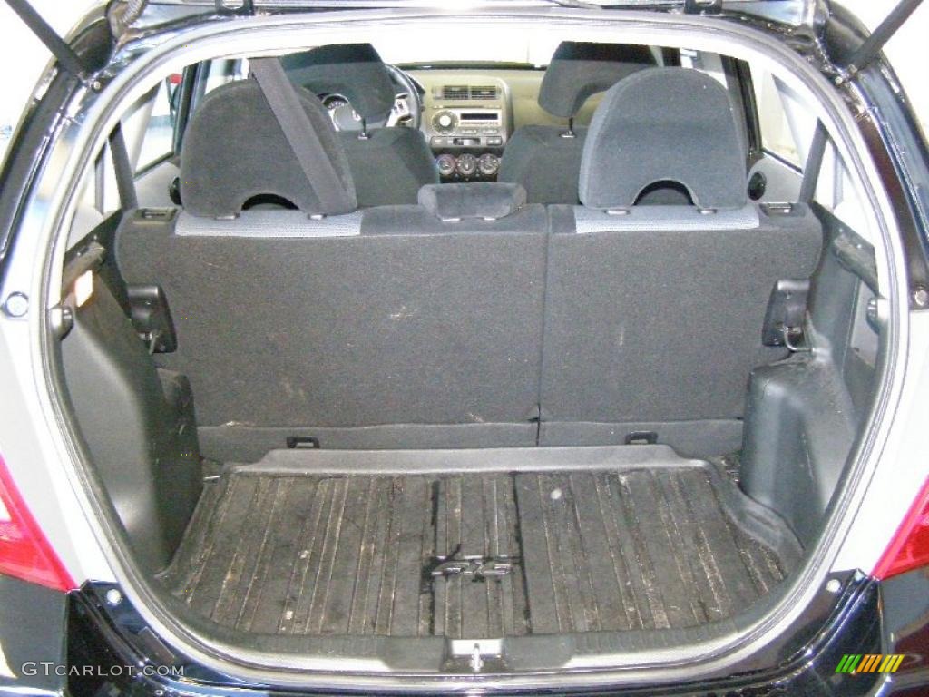 2008 Honda Fit Sport Trunk Photo #45000270