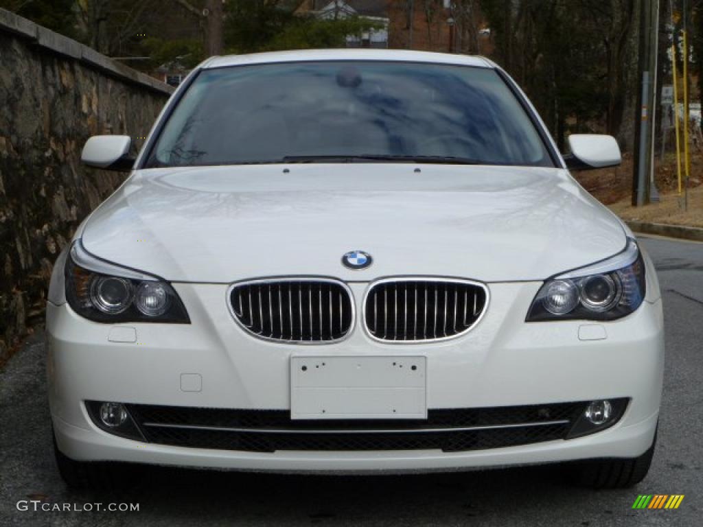Alpine White 2008 BMW 5 Series 535i Sedan Exterior Photo #45000462