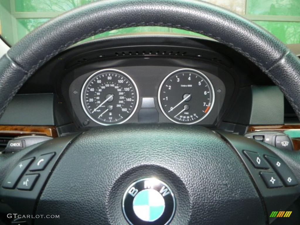 2008 BMW 5 Series 535i Sedan Gauges Photo #45000626