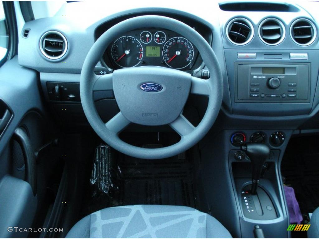 2011 Ford Transit Connect XL Cargo Van Dark Grey Dashboard Photo #45000902
