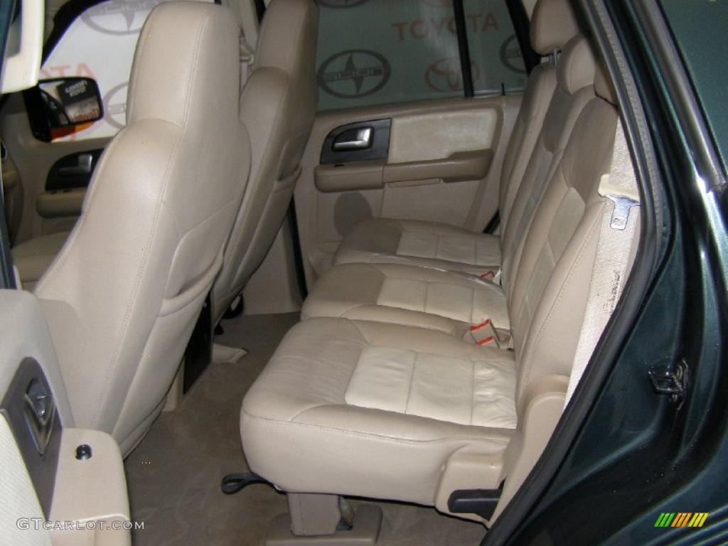 2003 Expedition Eddie Bauer 4x4 - Estate Green Metallic / Medium Parchment photo #7