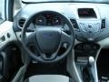 Light Stone/Charcoal Black Cloth Dashboard Photo for 2011 Ford Fiesta #45001606