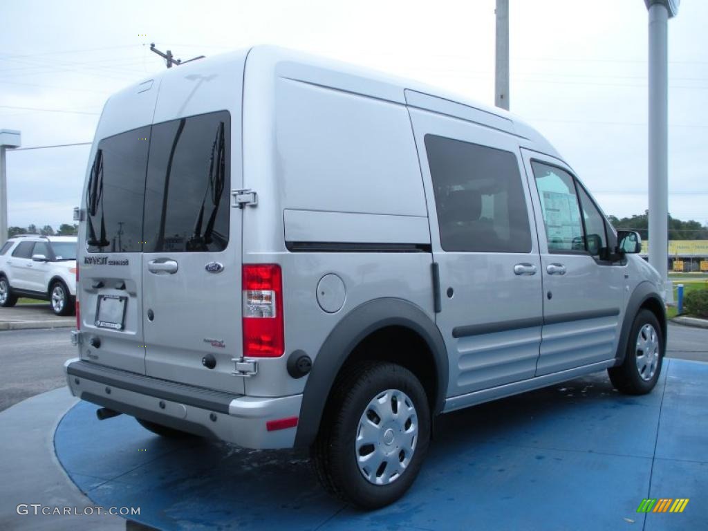 Silver Metallic 2011 Ford Transit Connect XLT Passenger Wagon Exterior Photo #45002012