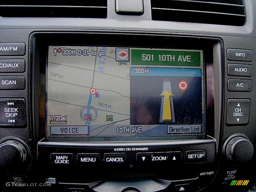 2003 Honda Accord EX Coupe Navigation Photos