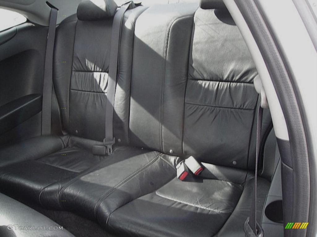 Black Interior 2003 Honda Accord EX Coupe Photo #45002632