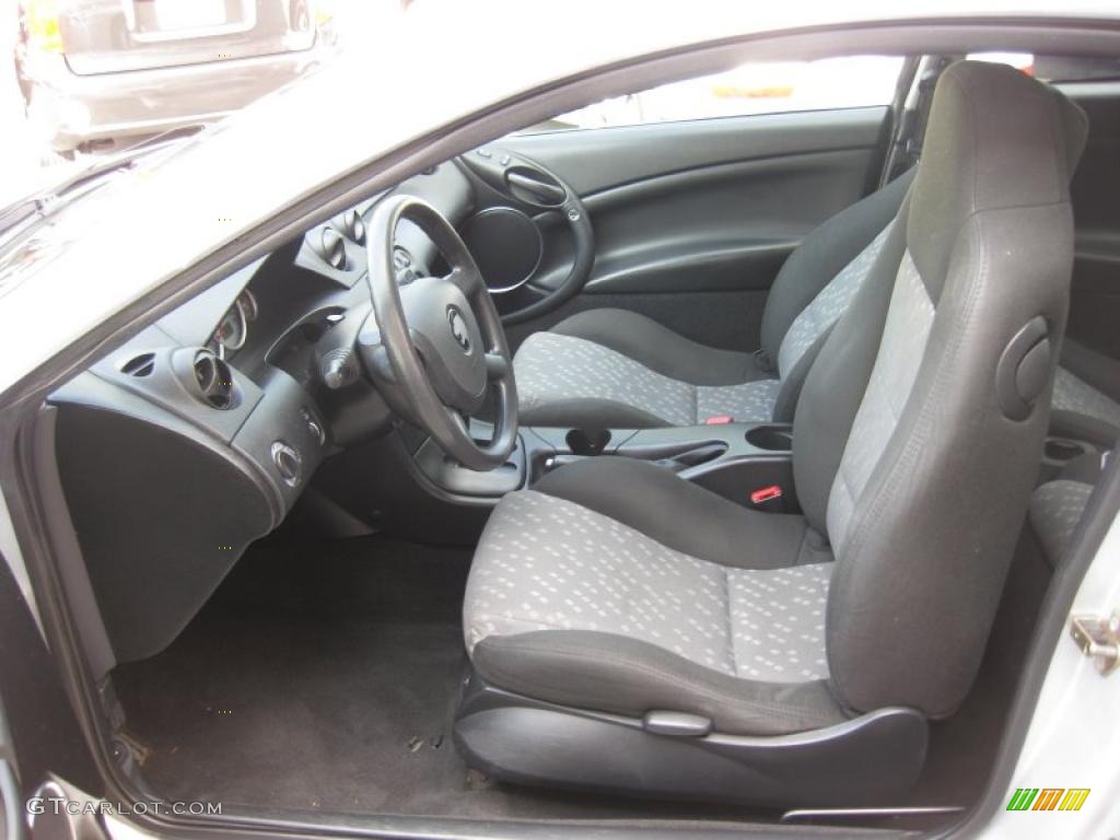 Midnight Black Interior 2001 Mercury Cougar V6 Photo #45004480