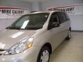 2010 Silver Shadow Pearl Toyota Sienna LE  photo #7