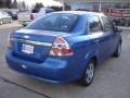 2008 Bright Blue Metallic Chevrolet Aveo LS Sedan  photo #4