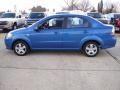 2008 Bright Blue Metallic Chevrolet Aveo LS Sedan  photo #9