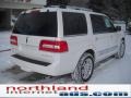 2011 White Platinum Tri-Coat Lincoln Navigator 4x4  photo #2