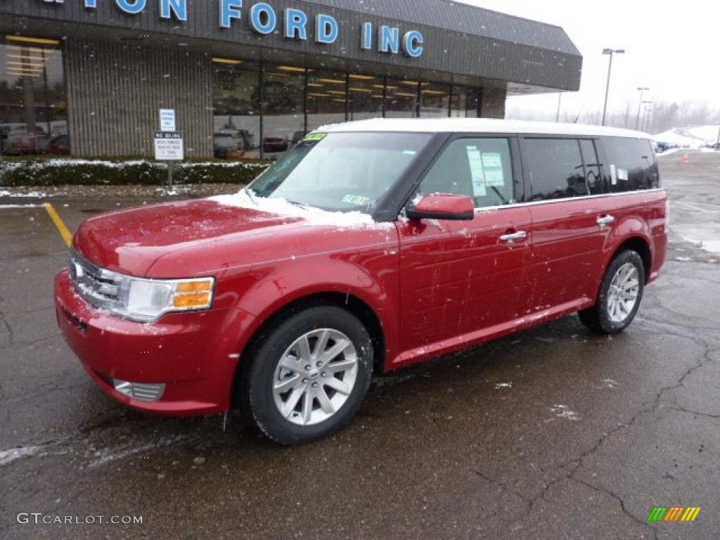 Red Candy Metallic 2011 Ford Flex SEL AWD Exterior Photo #45006756