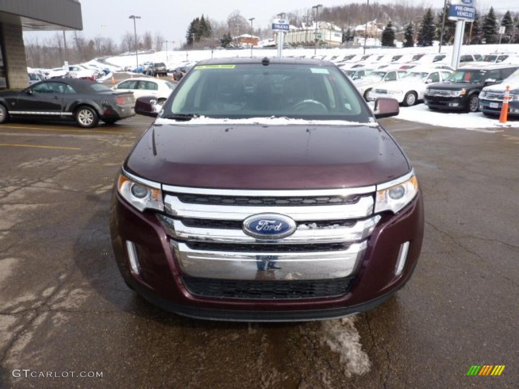 Bordeaux Reserve Red Metallic 2011 Ford Edge SEL AWD Exterior Photo #45006976