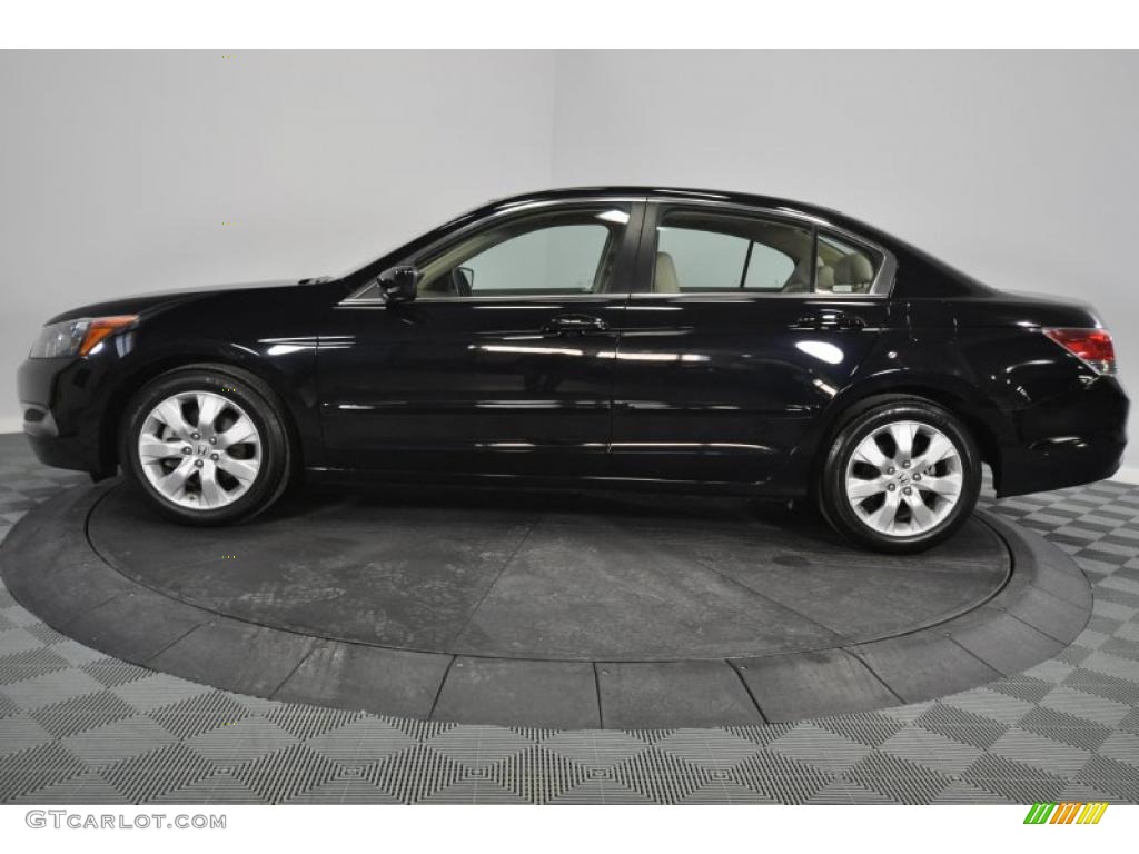Nighthawk Black Pearl 2008 Honda Accord EX-L Sedan Exterior Photo #45007028