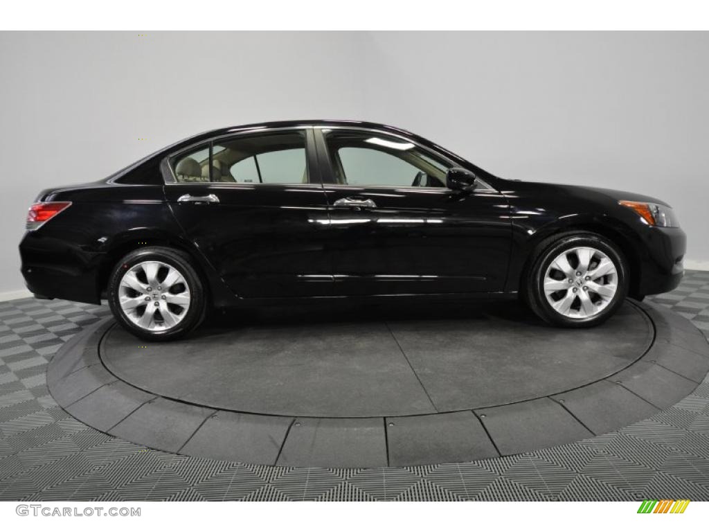 Nighthawk Black Pearl 2008 Honda Accord EX-L Sedan Exterior Photo #45007076