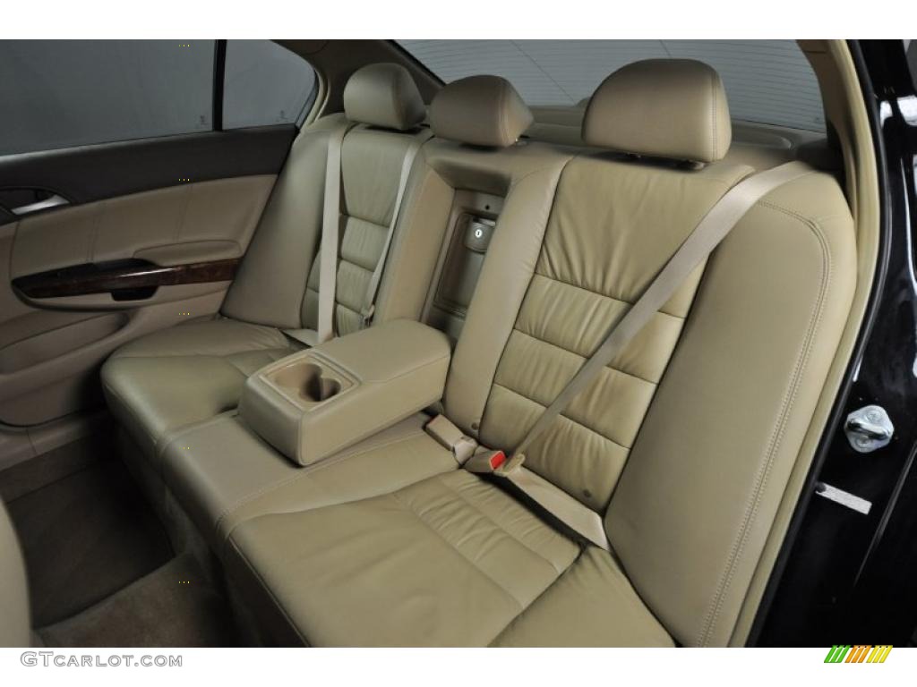 Ivory Interior 2008 Honda Accord EX-L Sedan Photo #45007220