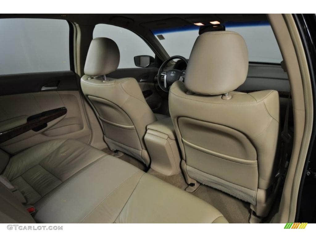 Ivory Interior 2008 Honda Accord EX-L Sedan Photo #45007256