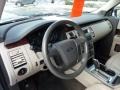 Medium Light Stone 2010 Ford Flex SEL EcoBoost AWD Dashboard