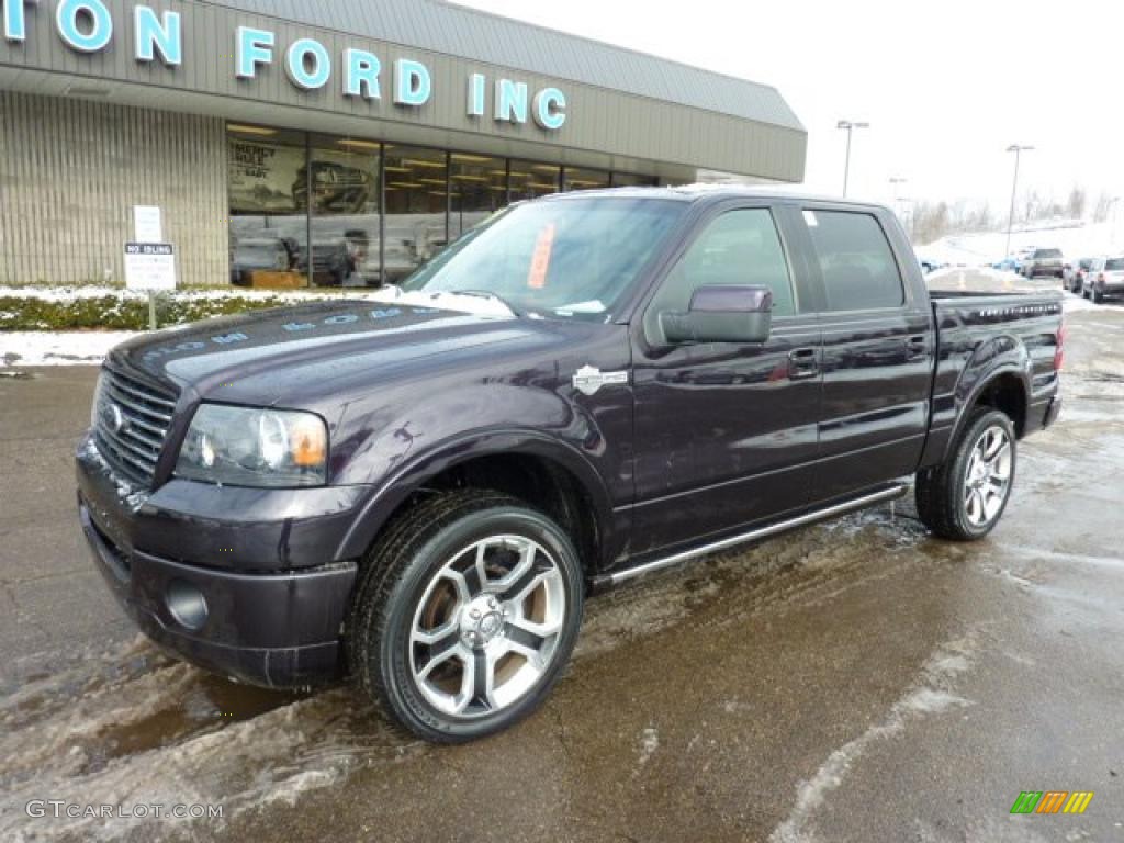 Dark Amethyst 2007 Ford F150 Harley-Davidson SuperCrew 4x4 Exterior Photo #45008941