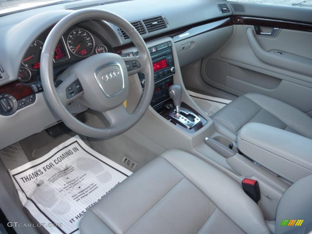 Platinum Interior 2007 Audi A4 3.2 Sedan Photo #45009141
