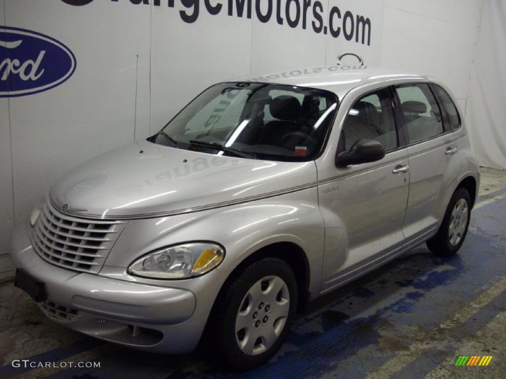 Bright Silver Metallic Chrysler PT Cruiser