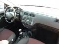 Charcoal/Red 2005 Ford Focus ZX4 ST Sedan Dashboard