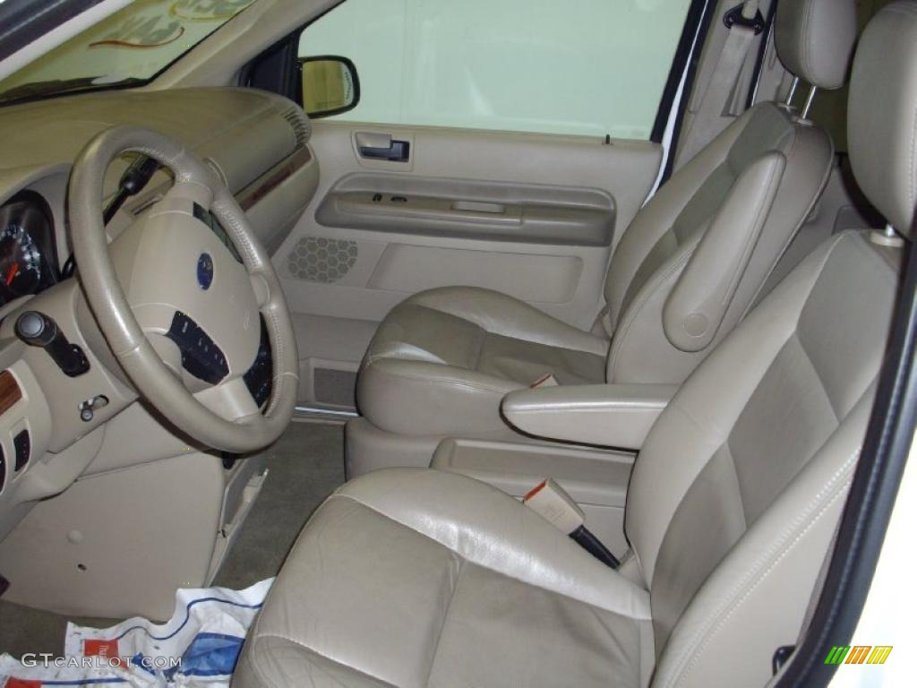Pebble Beige Interior 2004 Ford Freestar SEL Photo #45010593
