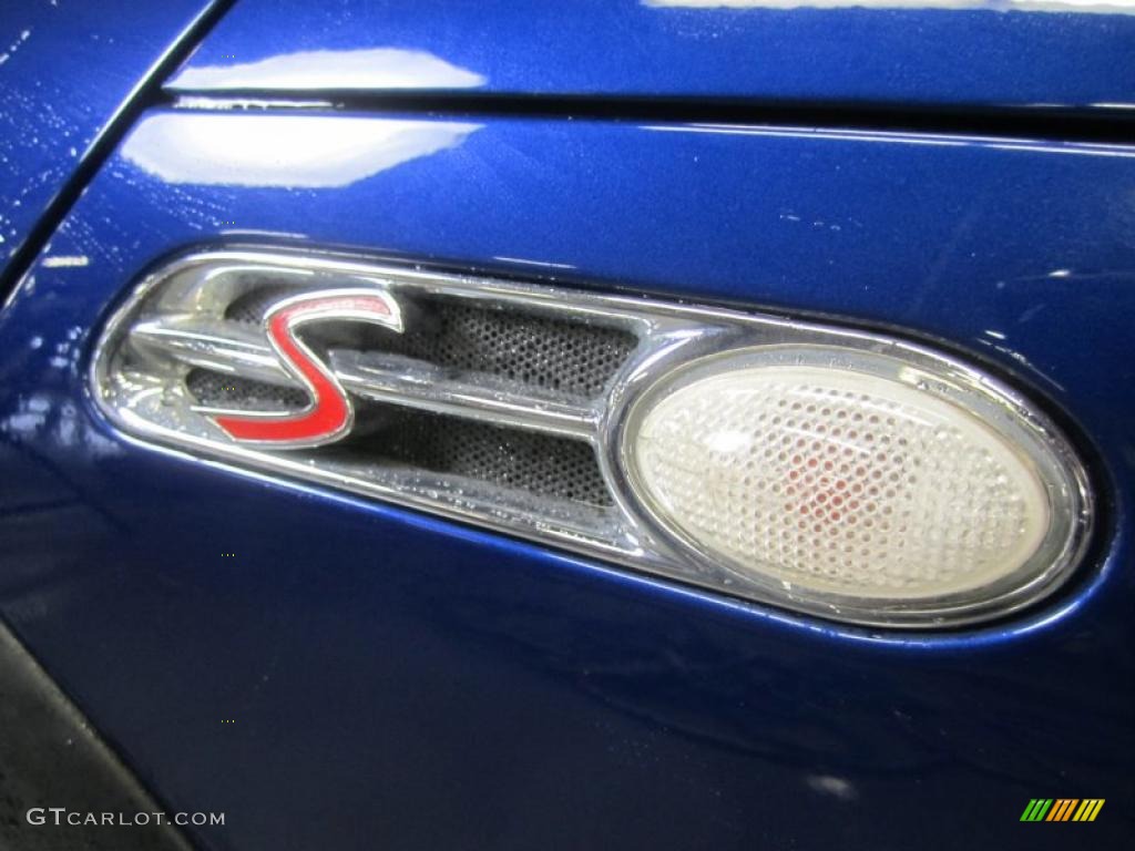 2004 Cooper S Hardtop - Indi Blue Metallic / Panther Black photo #6