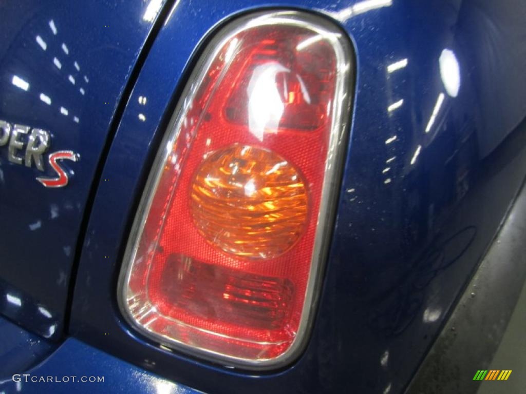 2004 Cooper S Hardtop - Indi Blue Metallic / Panther Black photo #13