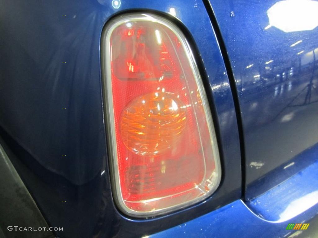2004 Cooper S Hardtop - Indi Blue Metallic / Panther Black photo #14