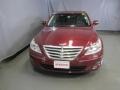 2009 Cabernet Red Pearl Hyundai Genesis 3.8 Sedan  photo #2