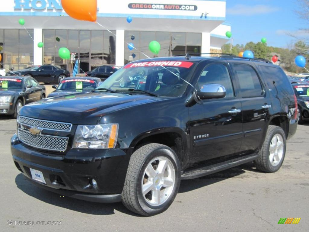 2007 Tahoe LTZ - Black / Ebony photo #1