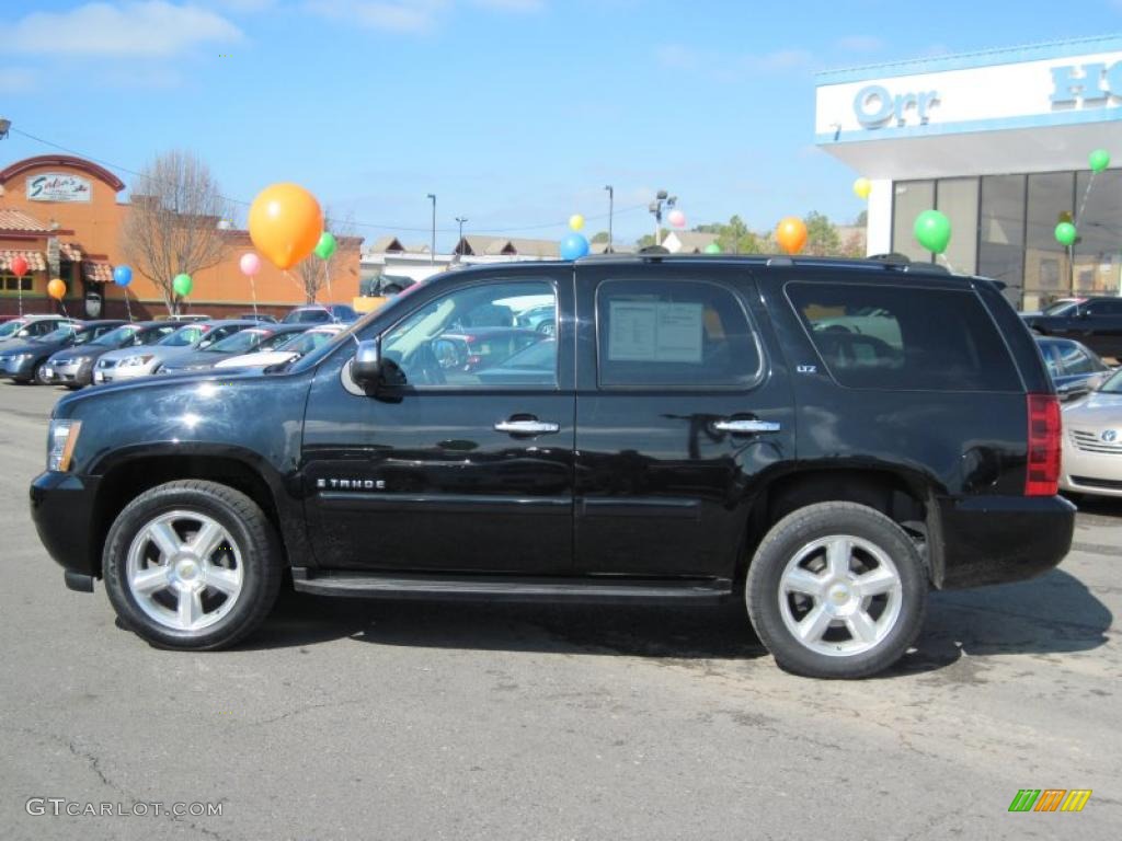 2007 Tahoe LTZ - Black / Ebony photo #2