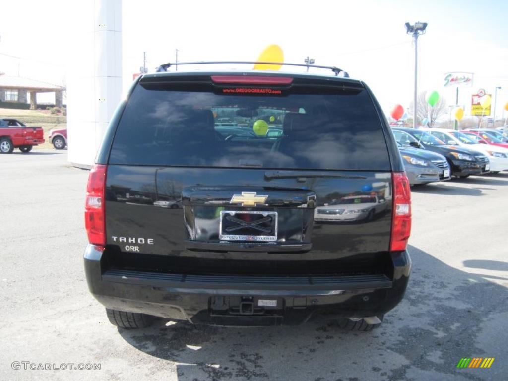 2007 Tahoe LTZ - Black / Ebony photo #4