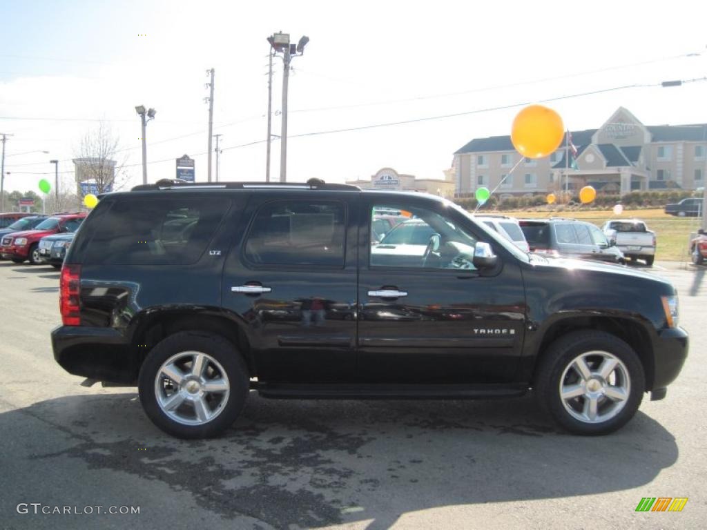 2007 Tahoe LTZ - Black / Ebony photo #6