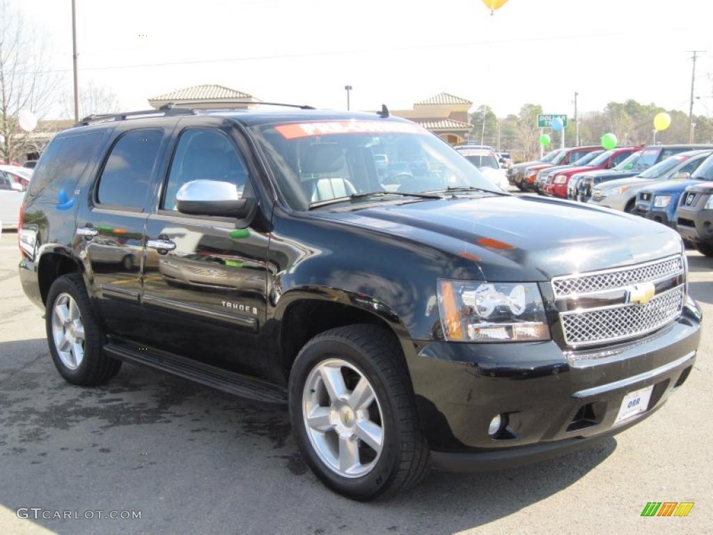 2007 Tahoe LTZ - Black / Ebony photo #7
