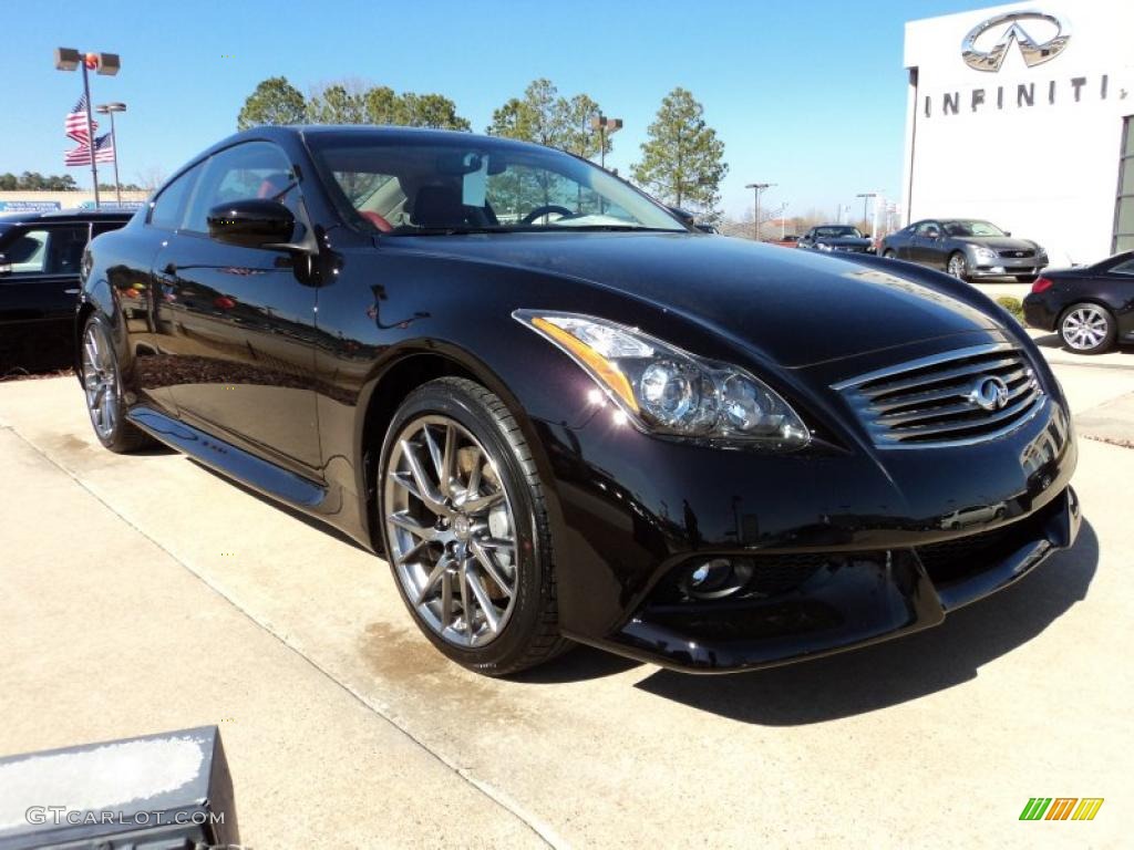 Limited Malbec Black 2011 Infiniti G 37 IPL Coupe Exterior Photo #45012681