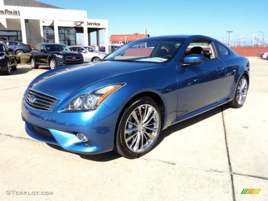 Athens Blue 2011 Infiniti G 37 S Sport Coupe Exterior Photo #45012705