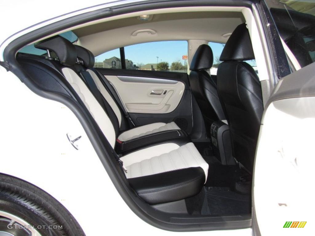 Black/Cornsilk Beige Interior 2012 Volkswagen CC R-Line Photo #45015407