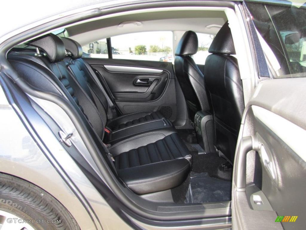 Black Interior 2012 Volkswagen CC Sport Photo #45015431