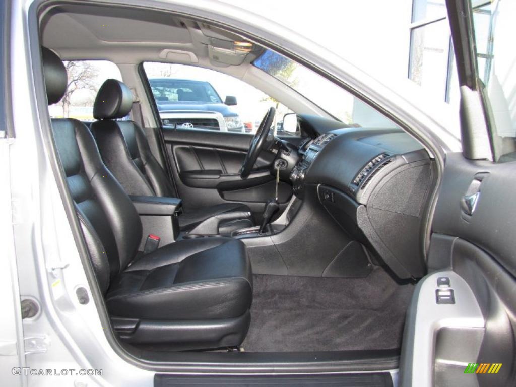 2003 Accord EX-L Sedan - Satin Silver Metallic / Black photo #10