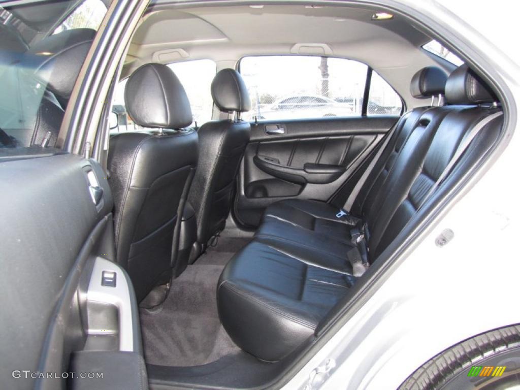 2003 Accord EX-L Sedan - Satin Silver Metallic / Black photo #12